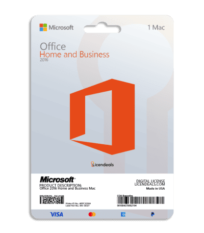 Office 2016 Home and Business Mac